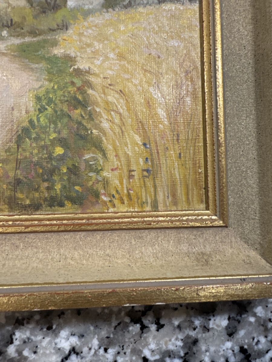 Gemälde: Original Gemälde 1951, 32x38 – Gebraucht aus Richigen von fidalgo77 3