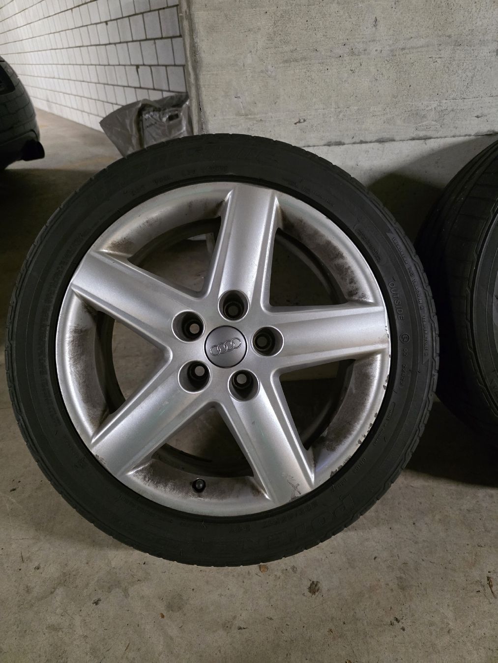 Audi Pneumatici & Ruote complete: Audi Originale 17" Alufelgen – Usato da Dietlikon venduto da Audipower1981 4