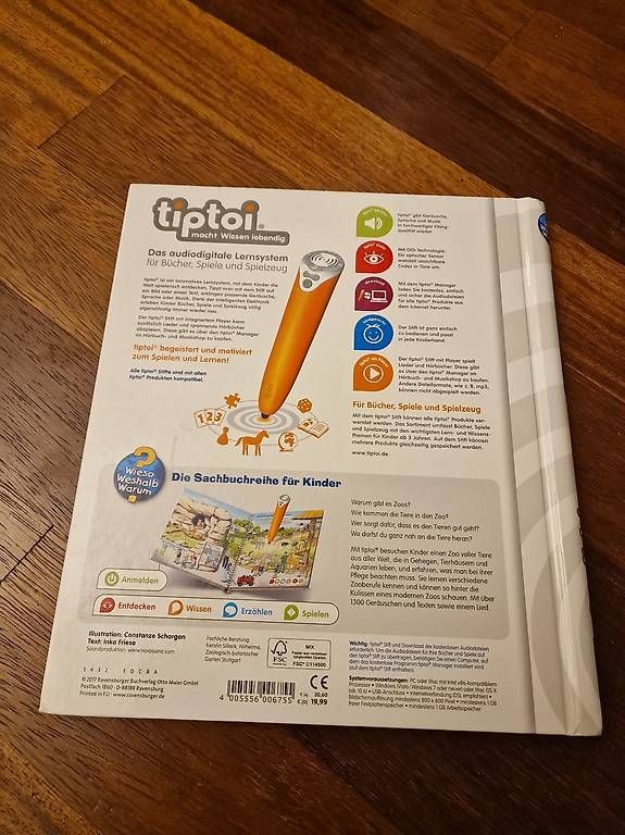 Tiptoi Giochi: Tiptoi Buch 'Entdecke den Zoo' – Usato da Eglisau venduto da nadjastegemann 1