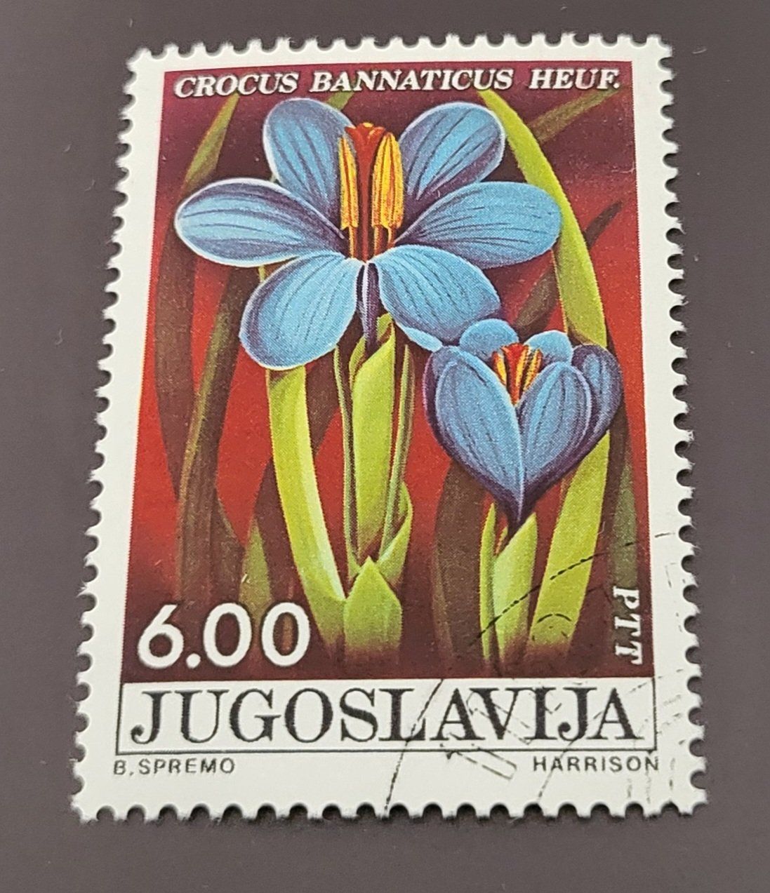 Alle Briefmarken: Jugoslawien 1975 Blumen – Gebraucht aus St Gallen von Stampsalshobby