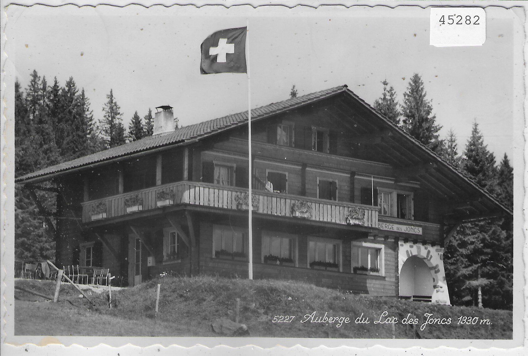 Cartoline postali: Auberge du Lac des Joncs – Usato da Ettingen venduto da Kartenplanet
