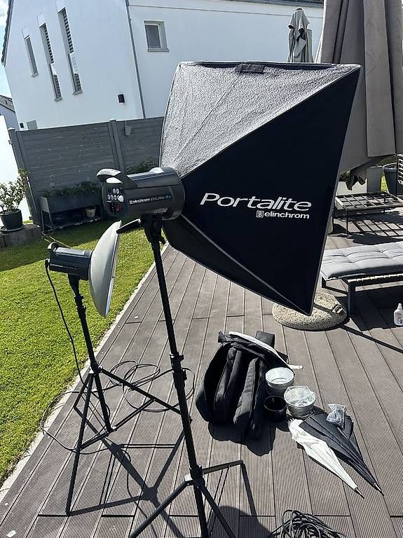Flash: Studioblitz (Elinchrom D-Lite 2 & 4) – Usato da Bassersdorf venduto da juliaandrea04 3