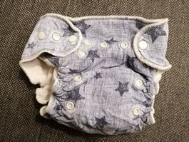 Anavy Höschenwindel OneSize mit Snaps Denim Stars