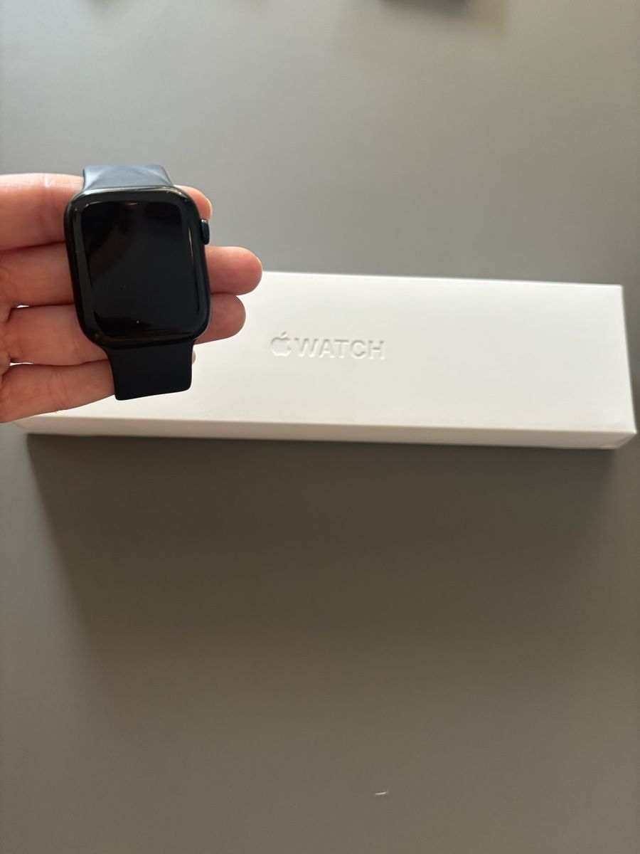 Apple Smartwatch: Apple Watch Series 7 45mm Midnight mit OVP – Gebraucht aus Geroldswil von ele_7hkp 1