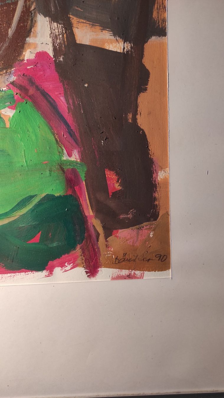 Dipinti: DÄNIKER - Acryl Gemälde  60.- anstelle 850.- – Usato da Baar venduto da Cooltango 2