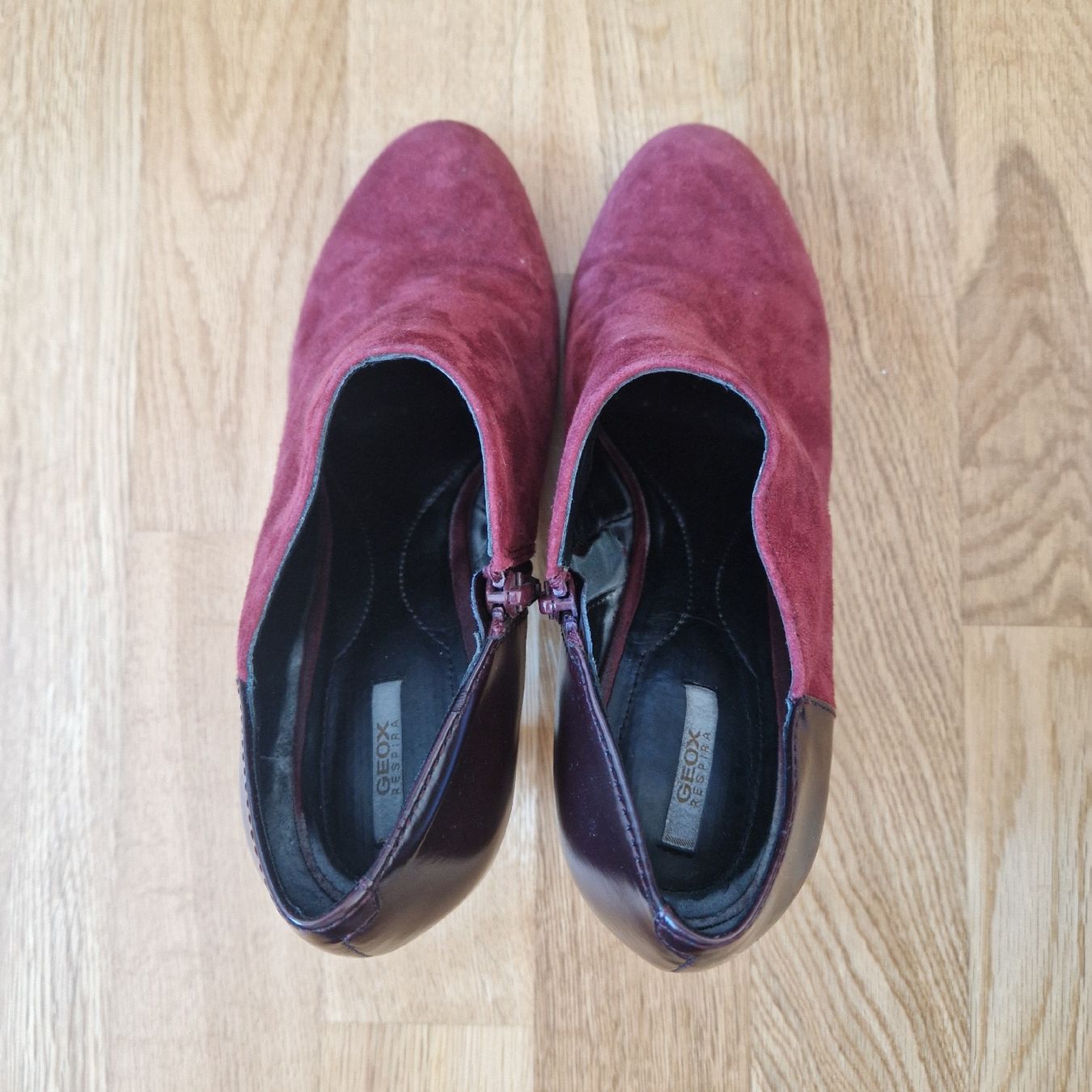 Geox Scarpe da donna: Pumps Gr. 38,5 rot Wildleder Geox – Usato da Frenkendorf venduto da gca_d2qp 3