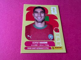 Panini FIFA Fussball WM 2026 Sticker Achraf Hakimi MAR 4