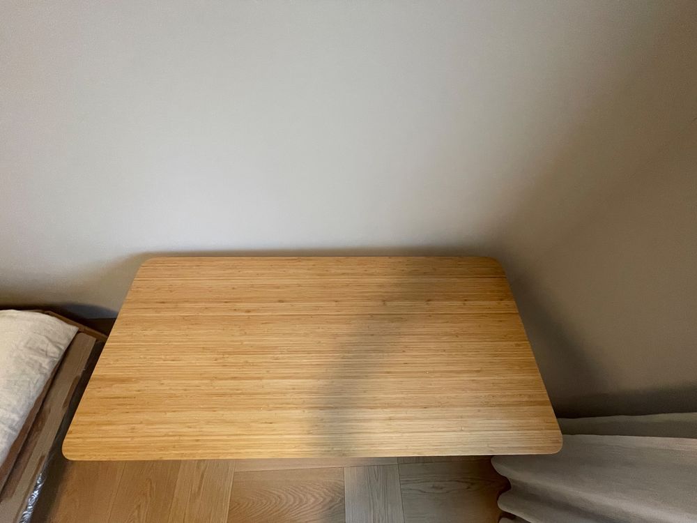 Ikea BambusSchreibtischplatte mit Tischblöcken Kaufen auf Ricardo