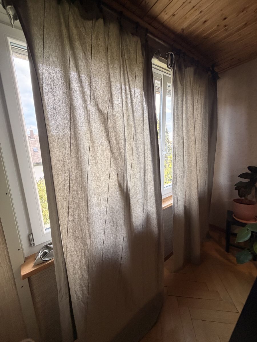 Tende: Vorhang grün  – Usato da Nidau venduto da SBern123