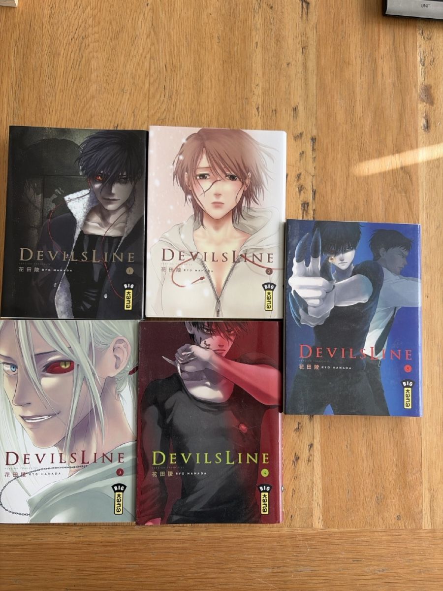 BD: Mangas Devils Line de 1 à 5  – D'occasion à Echallens par leo_dk2d