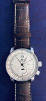 ZEPELIN-UHR mit braunem Lederarmband -100 JAHRE KOLLEKTION
