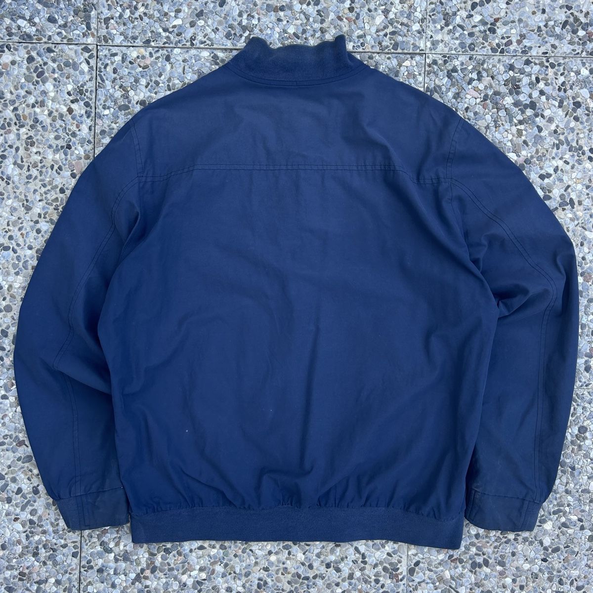 Lacoste Giacche: Vintage Lacoste Harrington blue jacket  – Usato da brent venduto da fukusapes 3