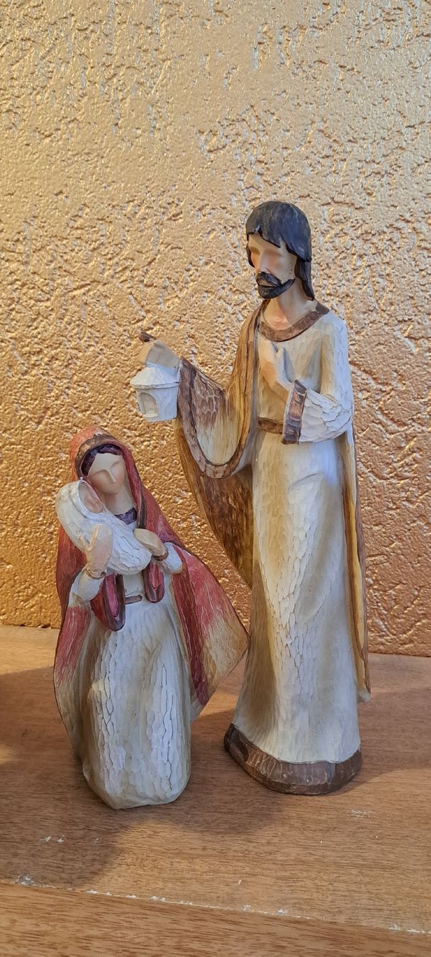 Tutte le decorazioni: Weihnachtskrippe Holz, Figuren, vollständig – Nuovo (secondo la descrizione) da Langrickenbach venduto da Eve088 4