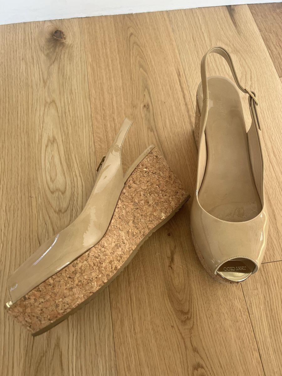 Damenschuhe: Sandales Jimmy Choo beiges, pointure 38.5 – Neu (gemäss Beschreibung) aus Lutry von roxypoxy 1