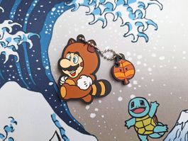 Tanuki Mario Keychain Nintendo Store Toyko
