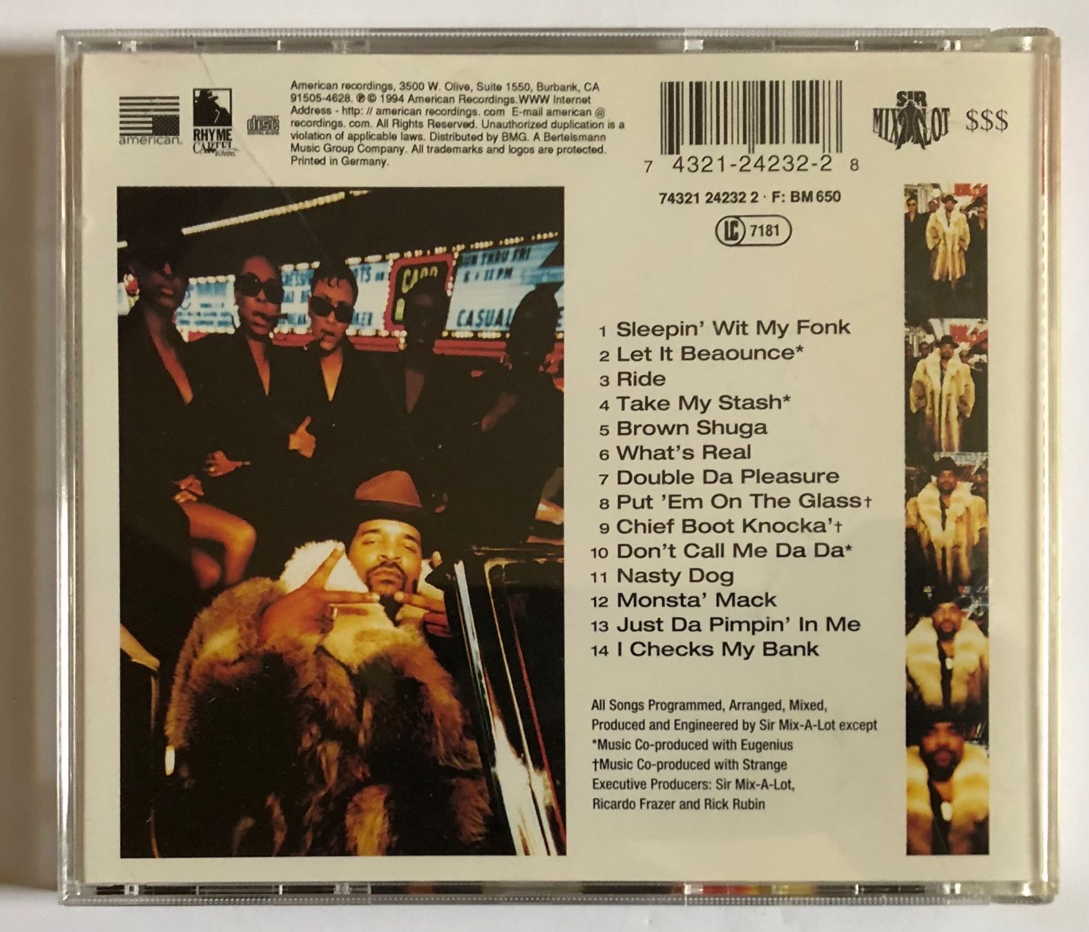 CDs: SIR MIX-A-LOT - CHIEF BOOT KNOCKA – Gebraucht aus Poliez-Pittet von Newtown-Records 1