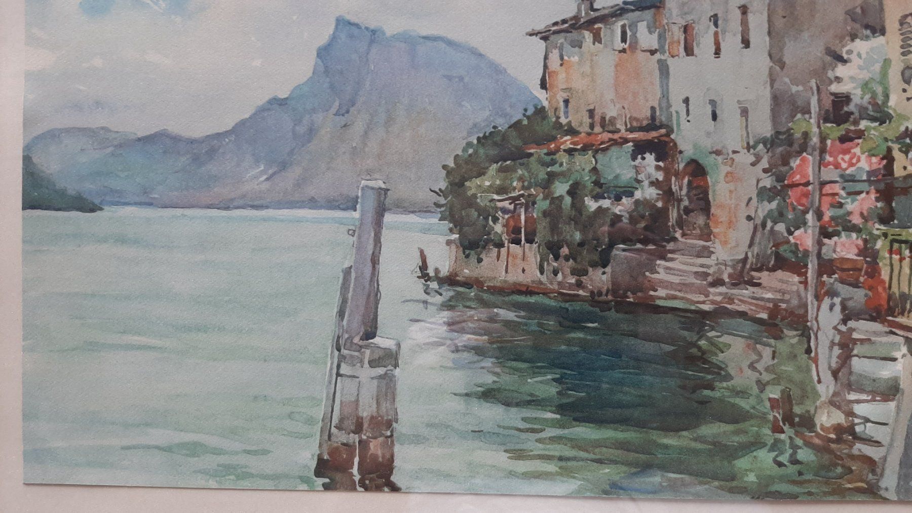 Tableaux: Jolie Aquarelle encadrée – D'occasion à Pully par bro_n52j 2