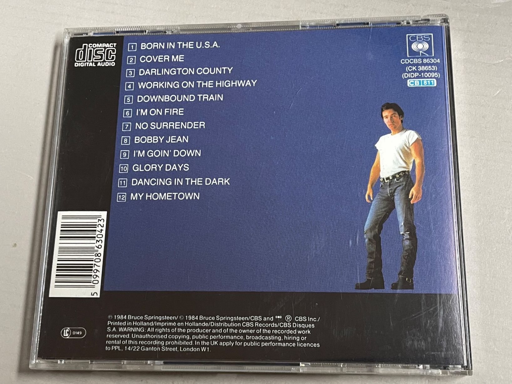CDs: Bruce Springsteen-Born In The U.S.A – Gebraucht aus Muri b. Bern von AdidasCollector 1