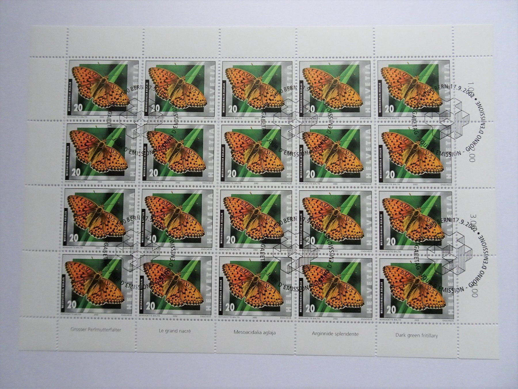 Alle Briefmarken: 2002 – Neu (gemäss Beschreibung) aus Aadorf von Chnorli-Furz