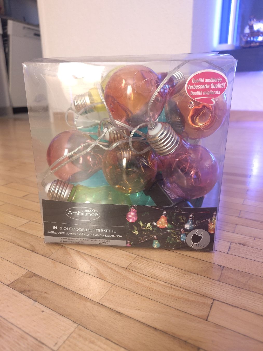 Migros Ghirlande e barre luminose: Lichterkette für Aussen – Nuovo e nell'imballaggio originale da Bassersdorf venduto da kaeferli_es