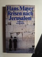 Hans Mayer - Reisen nach Jerusalem - Suhrkamp 1998