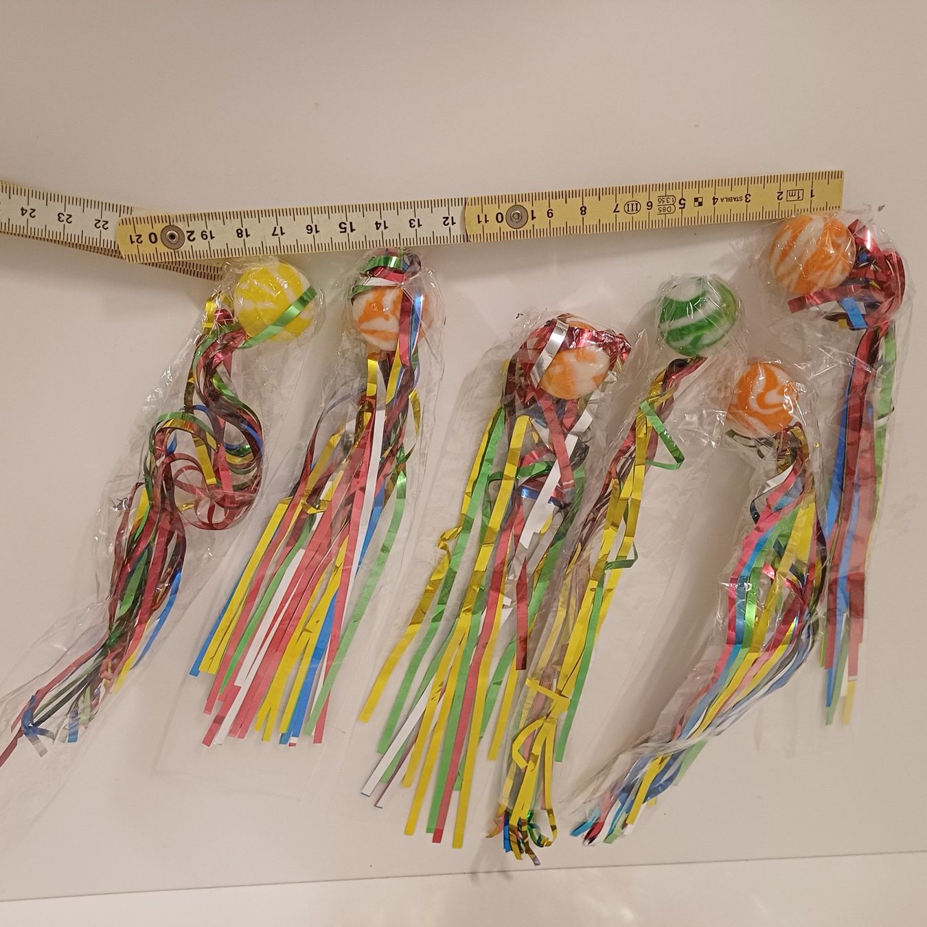 Bälle: Lot de 5 balles à rubans – Neu und originalverpackt aus Villeneuve VD von vog_yc5s