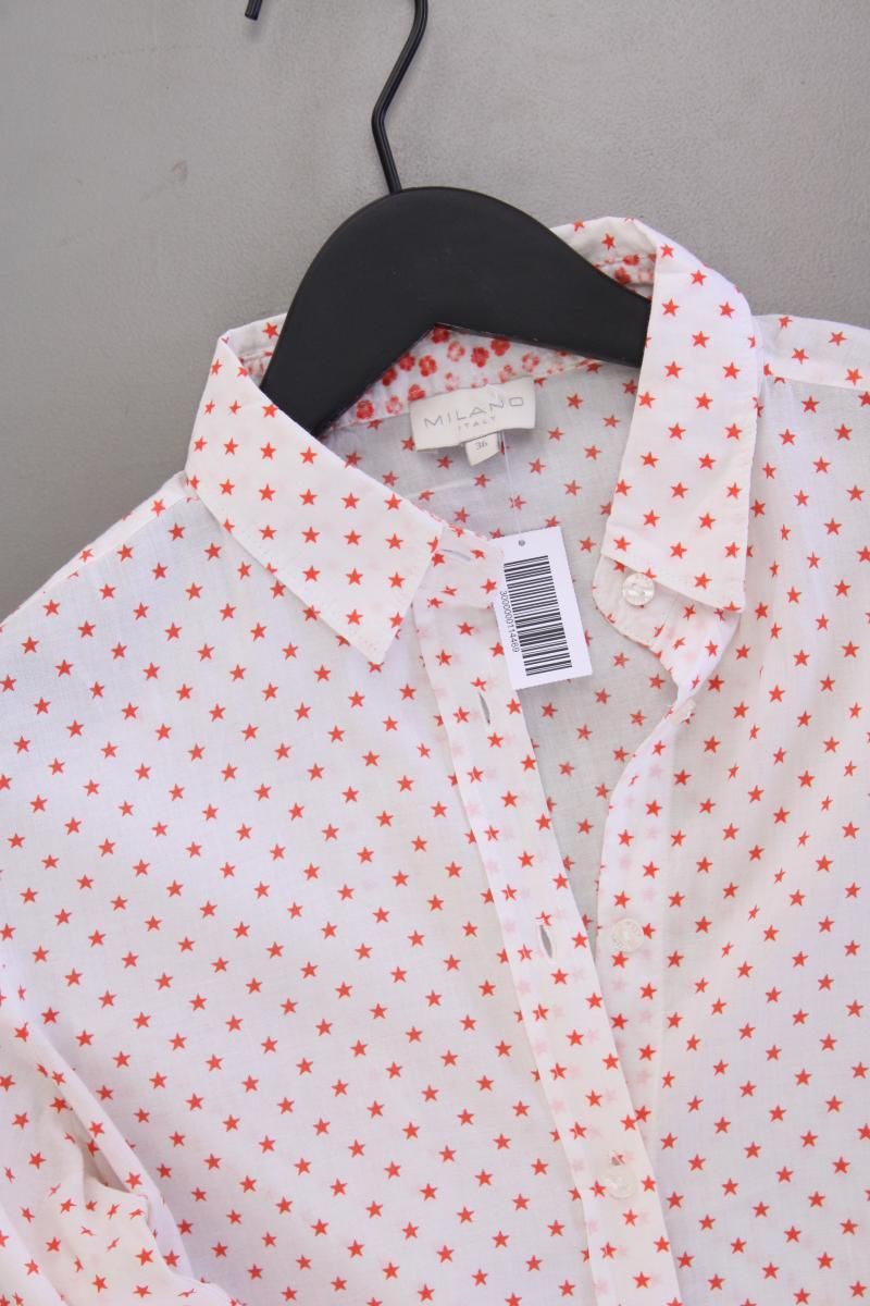 Chemisiers: Milano Italy Bluse mit Sternenmuster – D'occasion à Neustadt an der Waldnaab par SecondLifeFashion 1