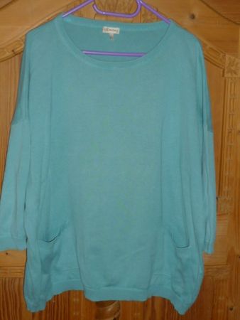 PULLOWER DEERBERG GR. XL. BRUSTBR. 154 CM. 100% BAUMWOLLE