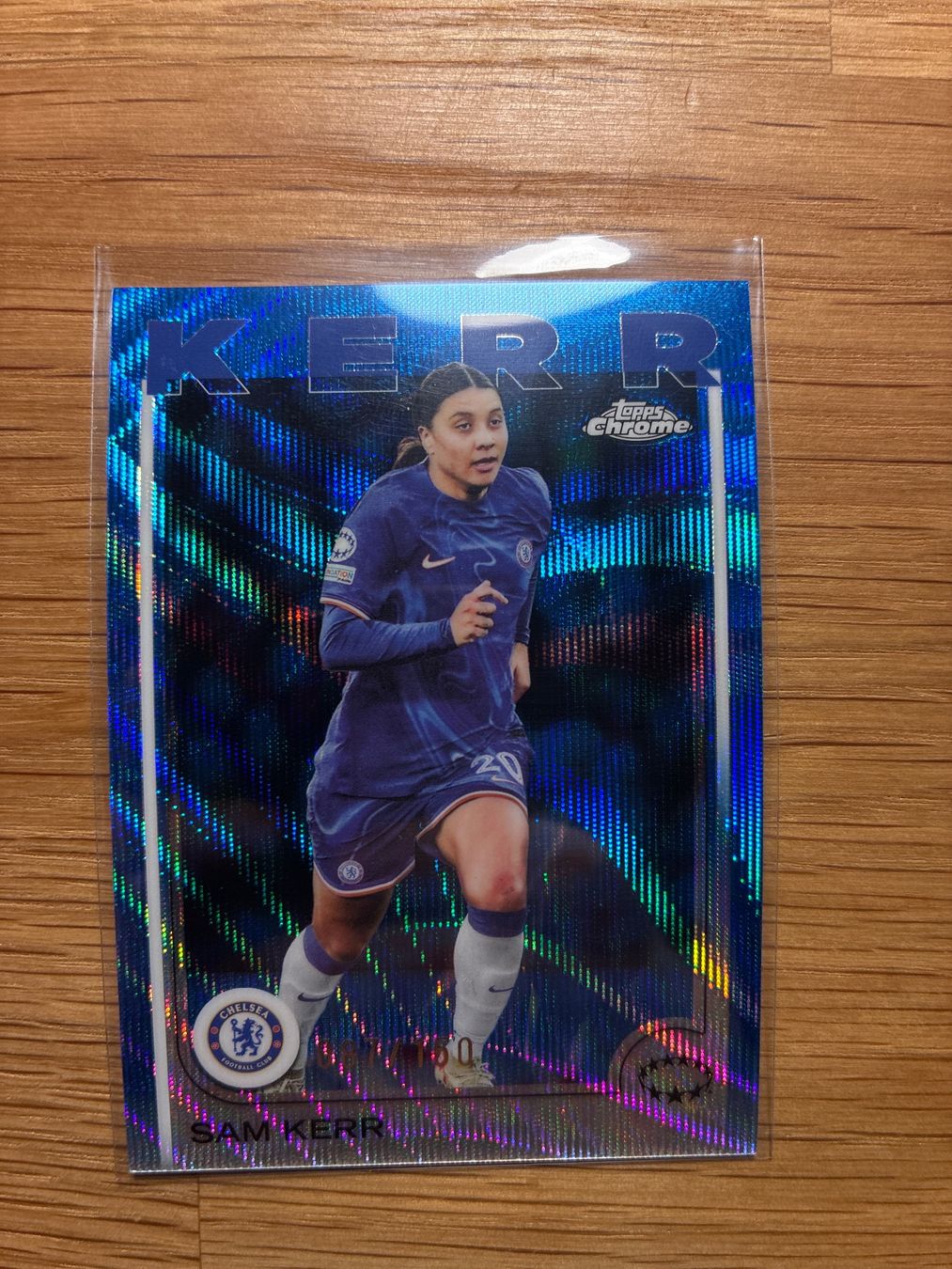 Topps Sammelbilder & Trading cards: Topps Chrome Sam Kerr Chelsea /150 – Gebraucht aus Wangenried von Garagara