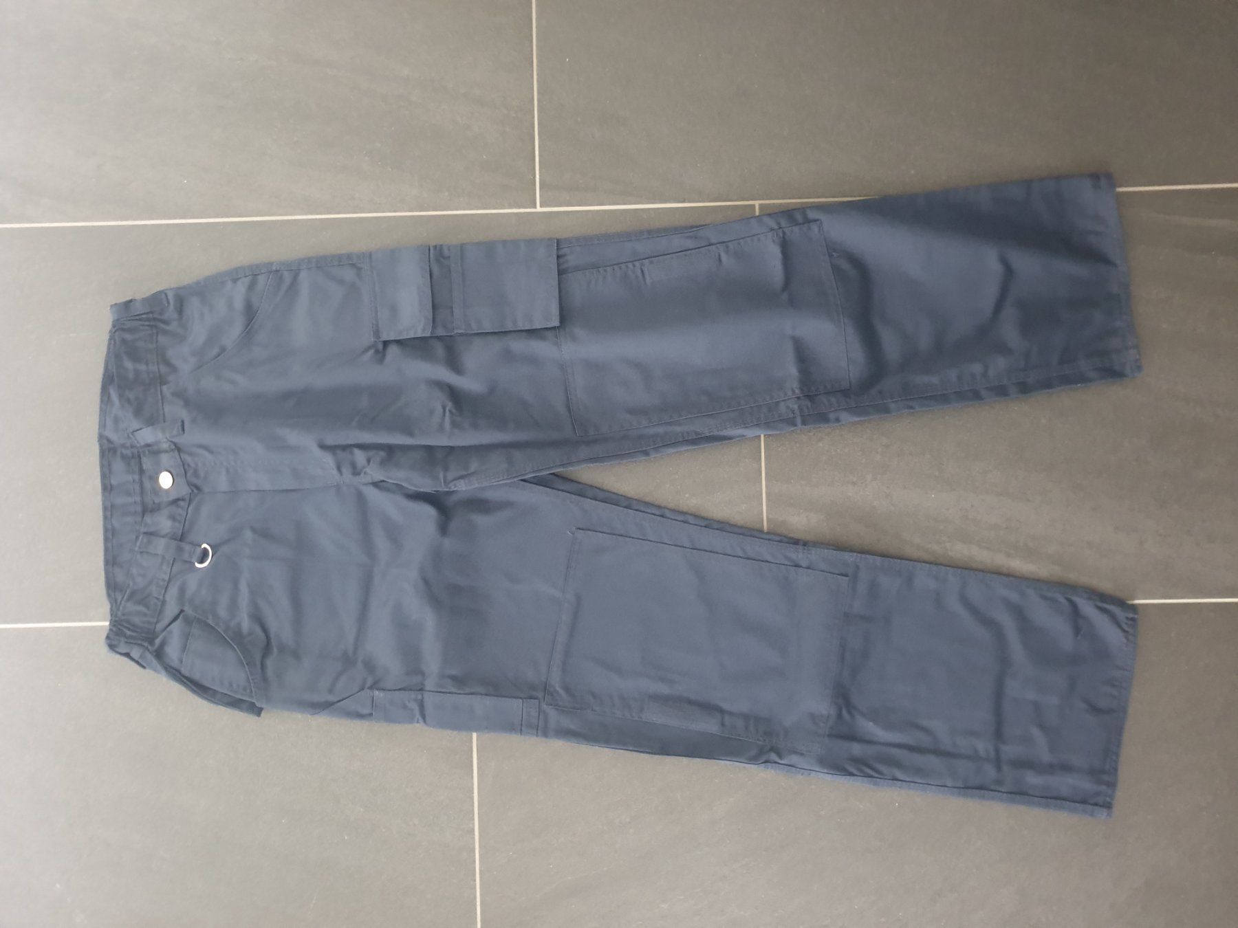 Pantaloni: Abeitshose Blau Gr 42 (NEU) – Nuovo e nell'imballaggio originale da Bischofszell venduto da badza72 8