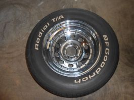 Roues complète chromées 8x15 TransAm