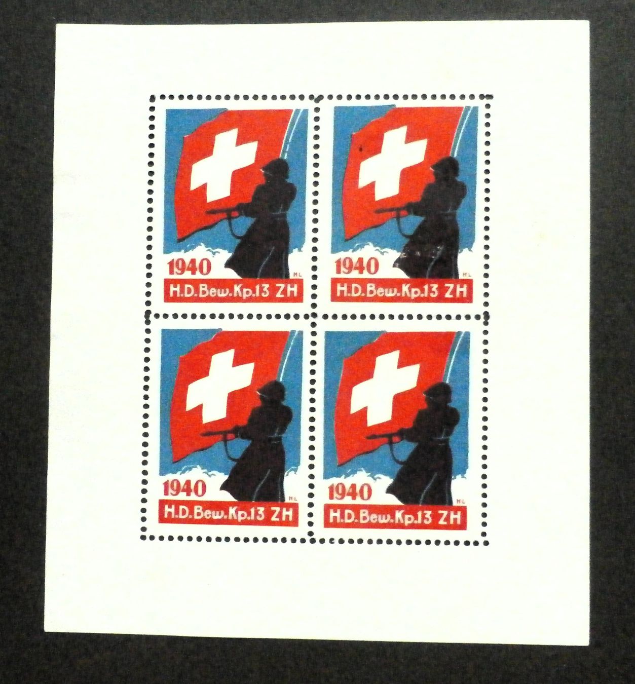 Alle Briefmarken: CH Soldatenmarken Block** – Neu (gemäss Beschreibung) aus Kehrsatz von Bernherb2
