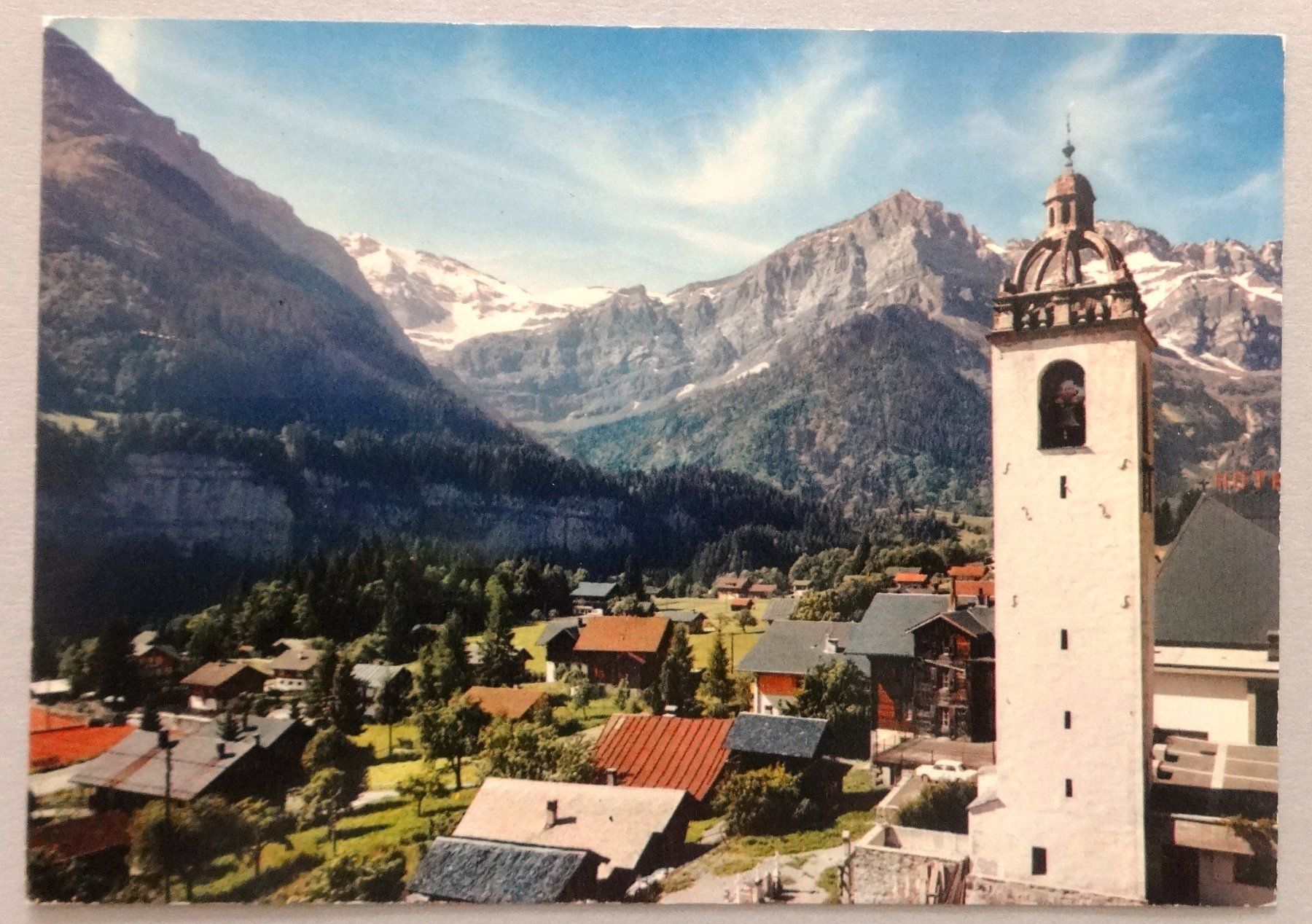 Cartoline postali: Champéry - L' Eglise – Usato da Fétigny venduto da Billy2miny