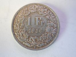 1 Fr. 1956 silber