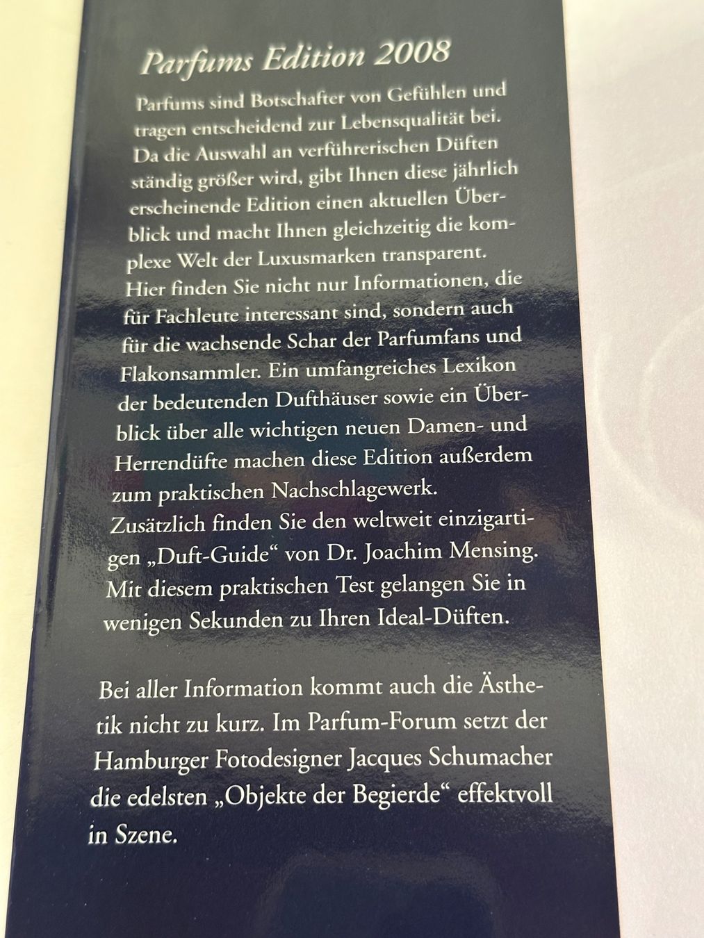 Libri: Parfums Edition 2008, Buch – Usato da Aarburg venduto da flacon05 3