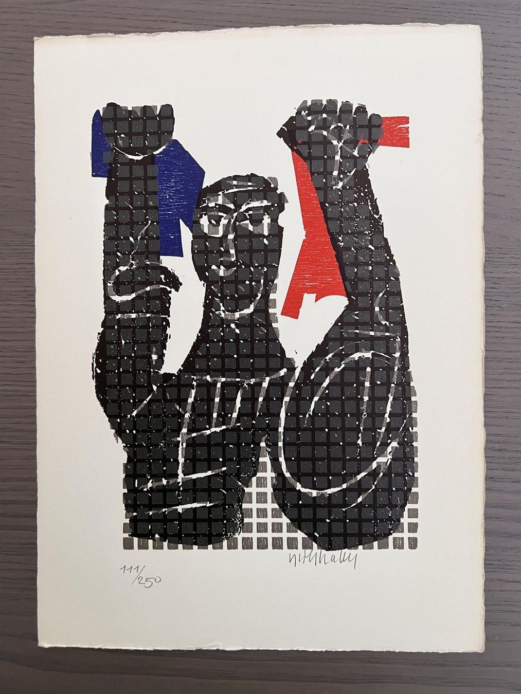 Xilografie: HAP Grieshaber Holzschnitt handsigniert – Usato da Adliswil venduto da buch_und_kunst