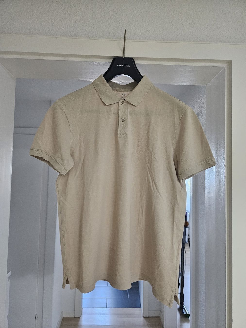 H&M Magliette Polo: H&M Poloshirt Beige, NEU, grösse M – Nuovo (secondo la descrizione) da Kreuzlingen venduto da Lore2000