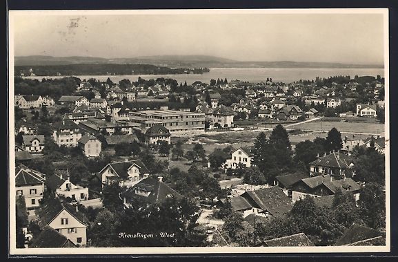 Cartoline postali: Kreuzlingen, Blick auf den westlichen Or – Usato da Berlin venduto da bartko-reher