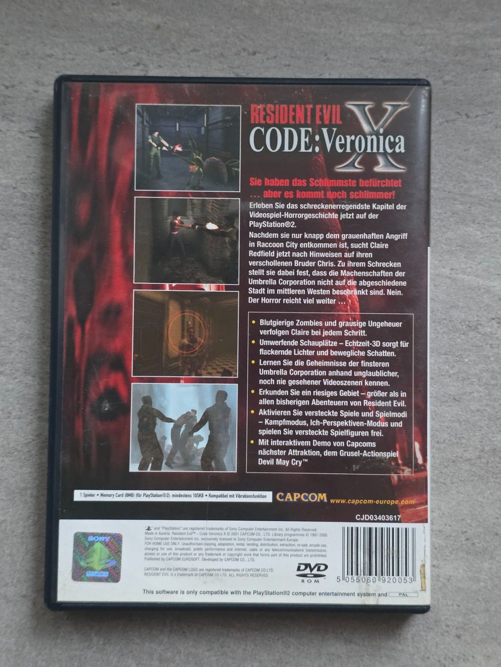 Giochi: PlayStation 2 Game - Resident Evil Code Veronica X PS2 Spiel – Usato da Münchenbuchsee venduto da RipiRip 2