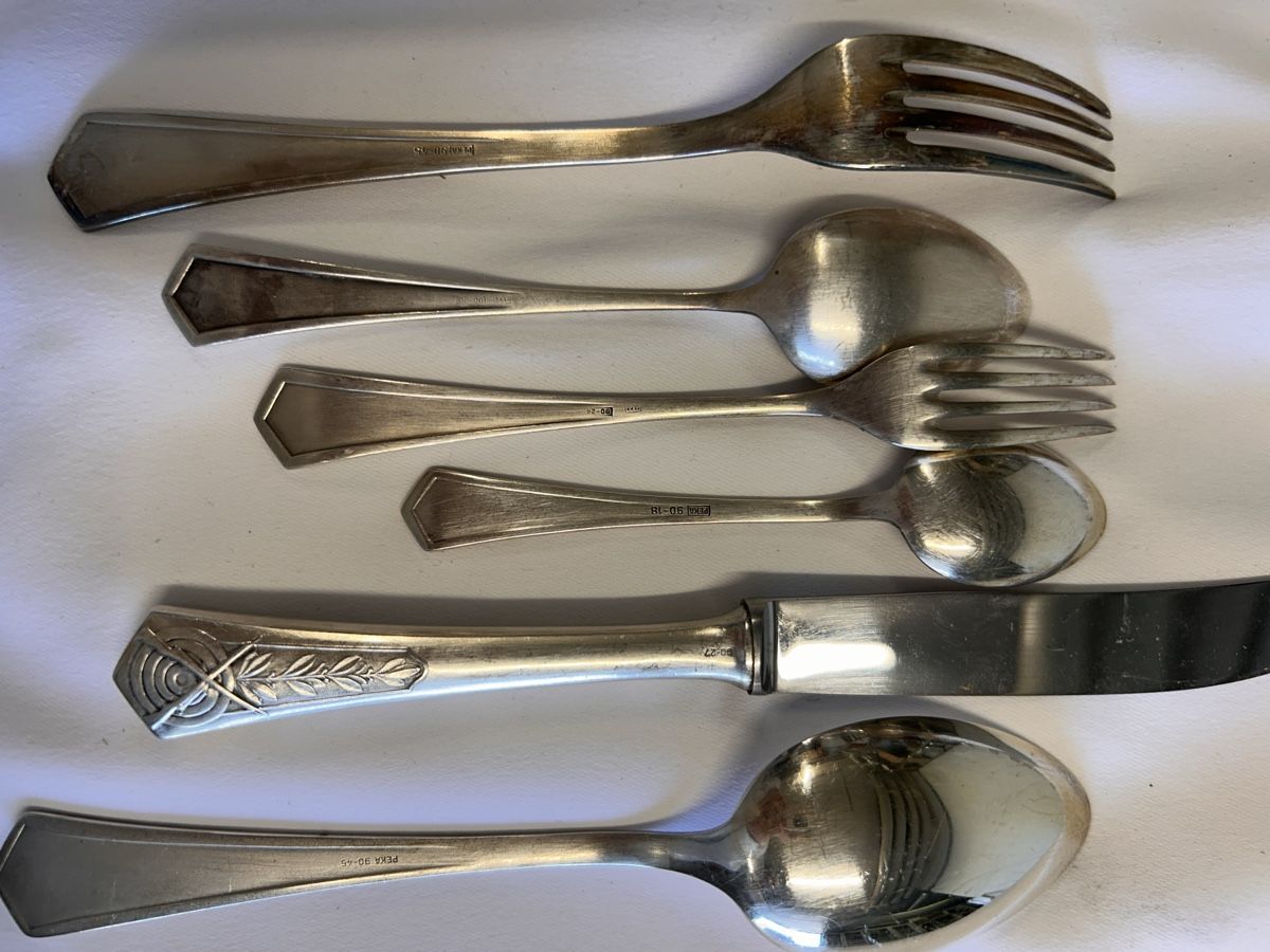 Couverts: Besteckset Silber,  gebraucht – D'occasion à Kehrsiten par fot_55m5 6