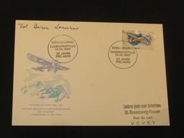 25 Jahre Pro Aero, 13.VII. 1963 Bern-Locarno,