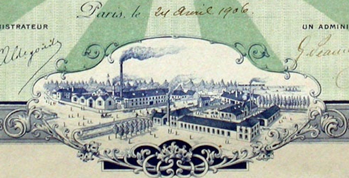 Documenti: SA La Salubrité Urbaine SA, Paris - 1906 – Usato da Solothurn venduto da Sgasche 1
