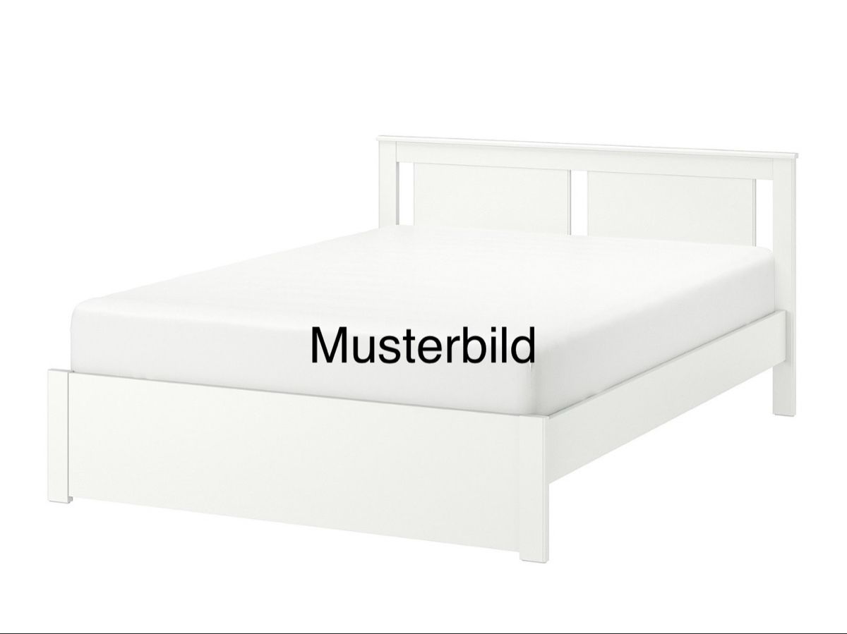 Ikea Letti: Bettgestell weiss 140x200cm in einzelteile – Usato da Rotkreuz venduto da Migu2012