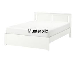 Bettgestell weiss 140x200cm in einzelteile
