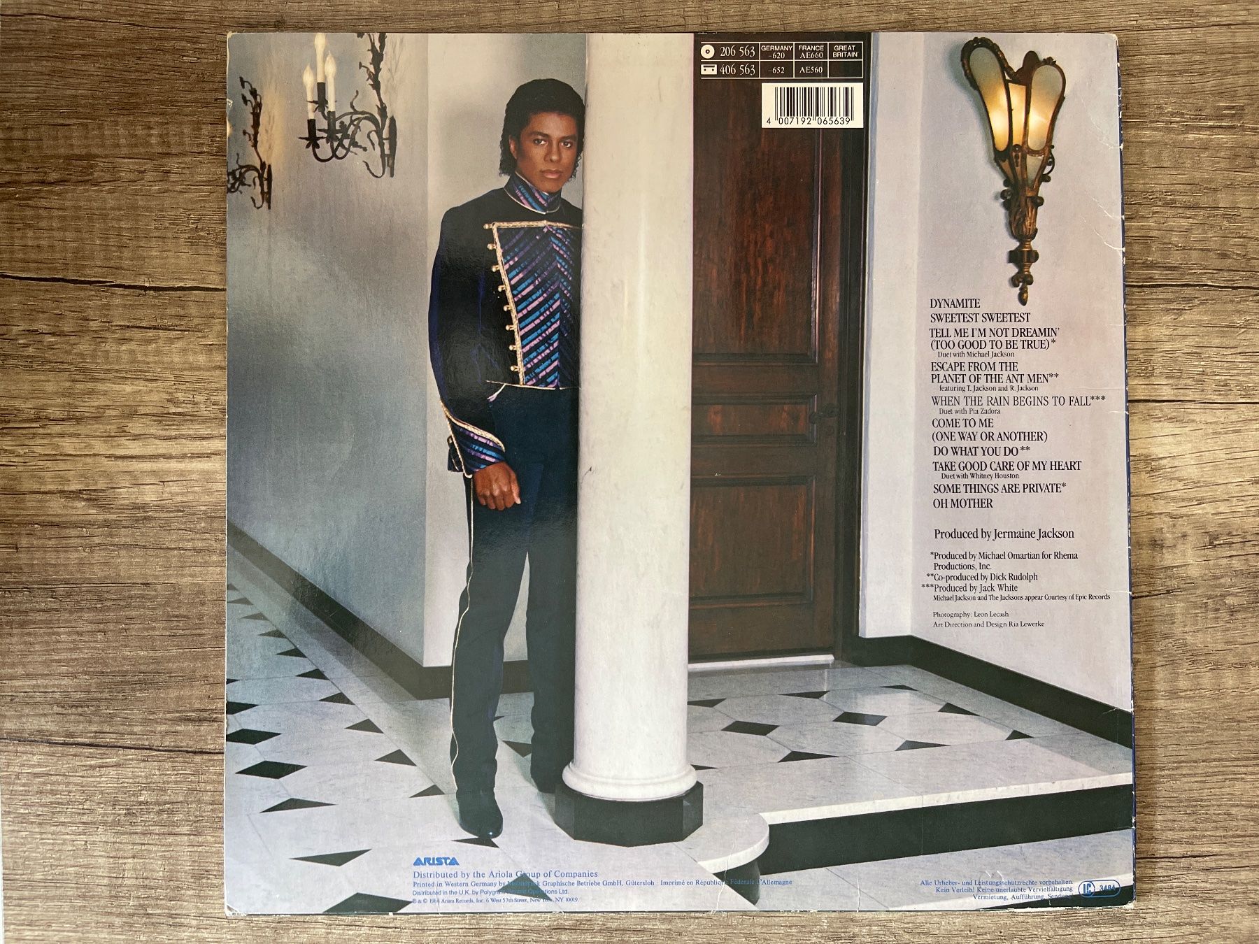 Dischi in vinile: A266/Jermaine Jackson - Dynamite – Usato da Frutigen venduto da Philippe_jsp 1