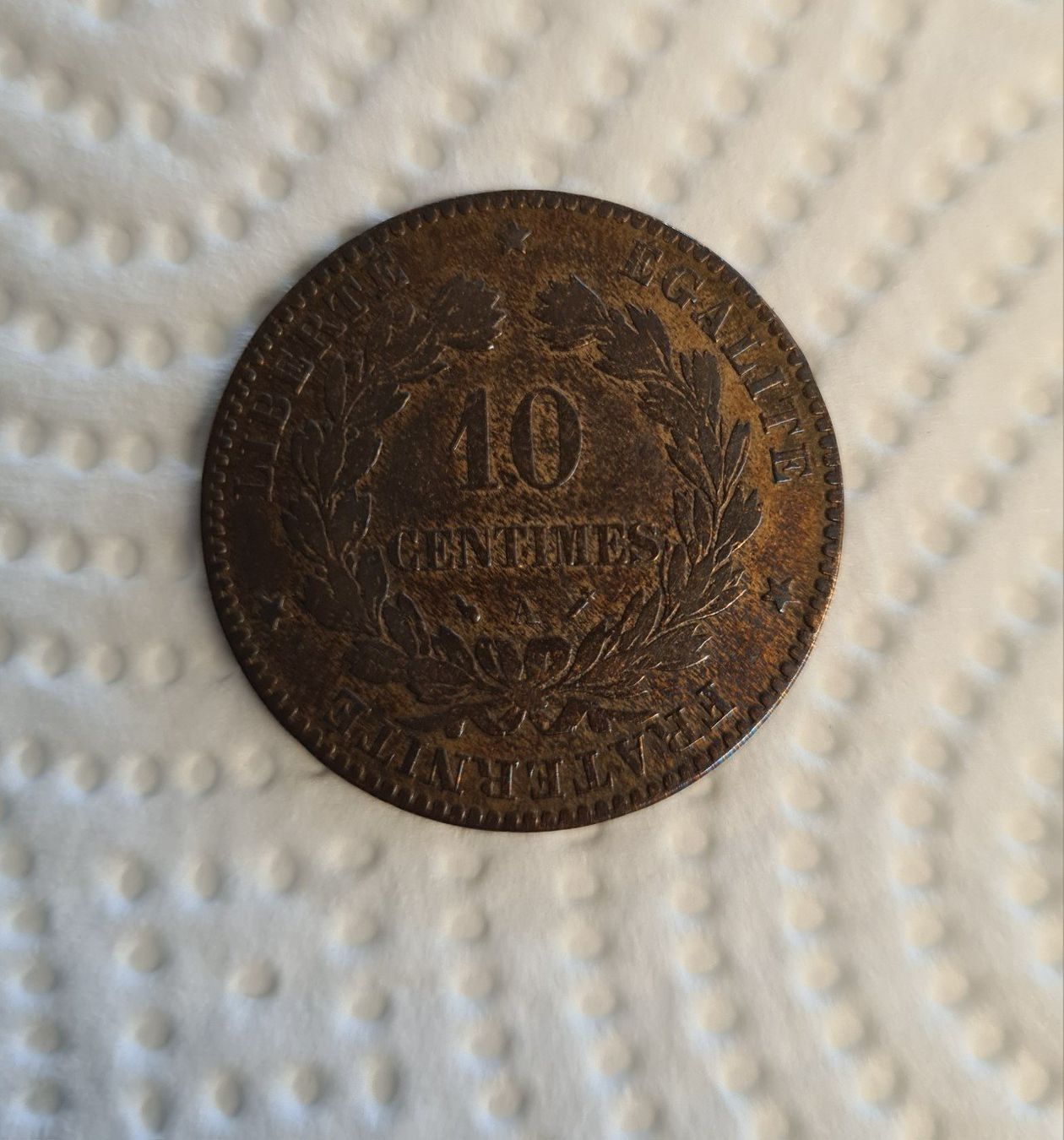 Tutti le monete: 10 Centimes 1896 – Usato da Zell LU venduto da Jamaila 1