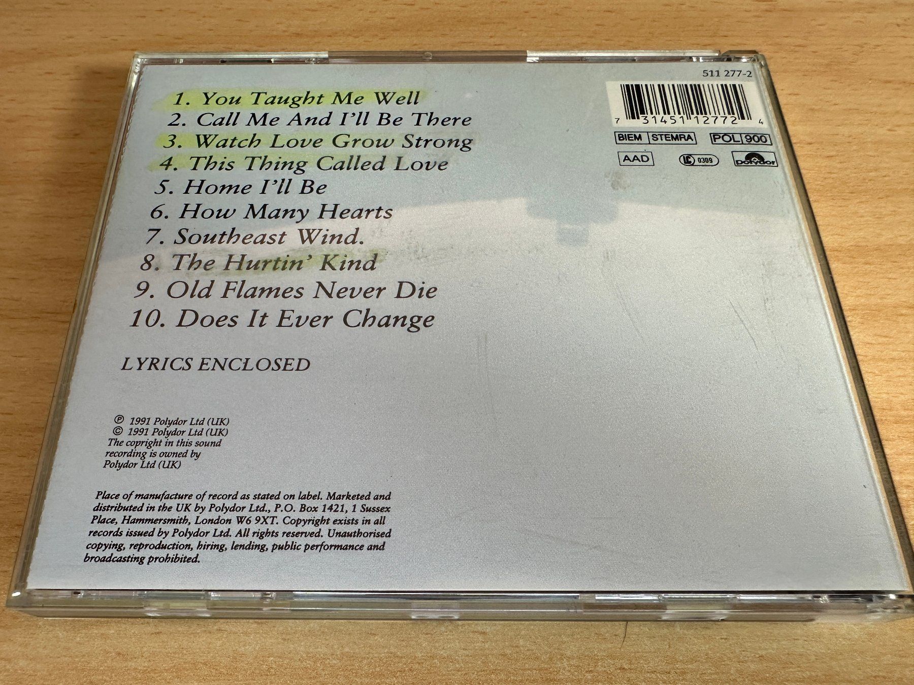 CD: Rita MacNeil – Home I'll Be – Usato da Rikon im Tösstal venduto da Alpenmutz 1