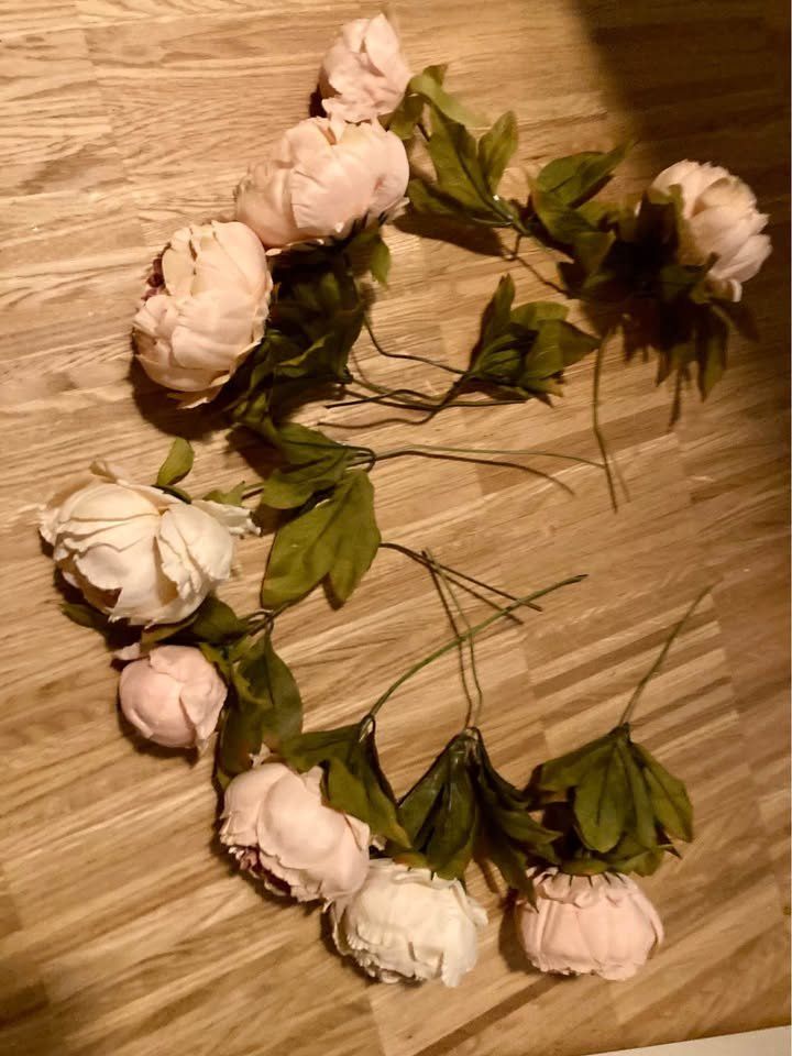 Tutte le decorazioni: XXL Dekor Set mit Rosen weiss // rosa – Usato da Rudolfstetten venduto da Stellina1975 5