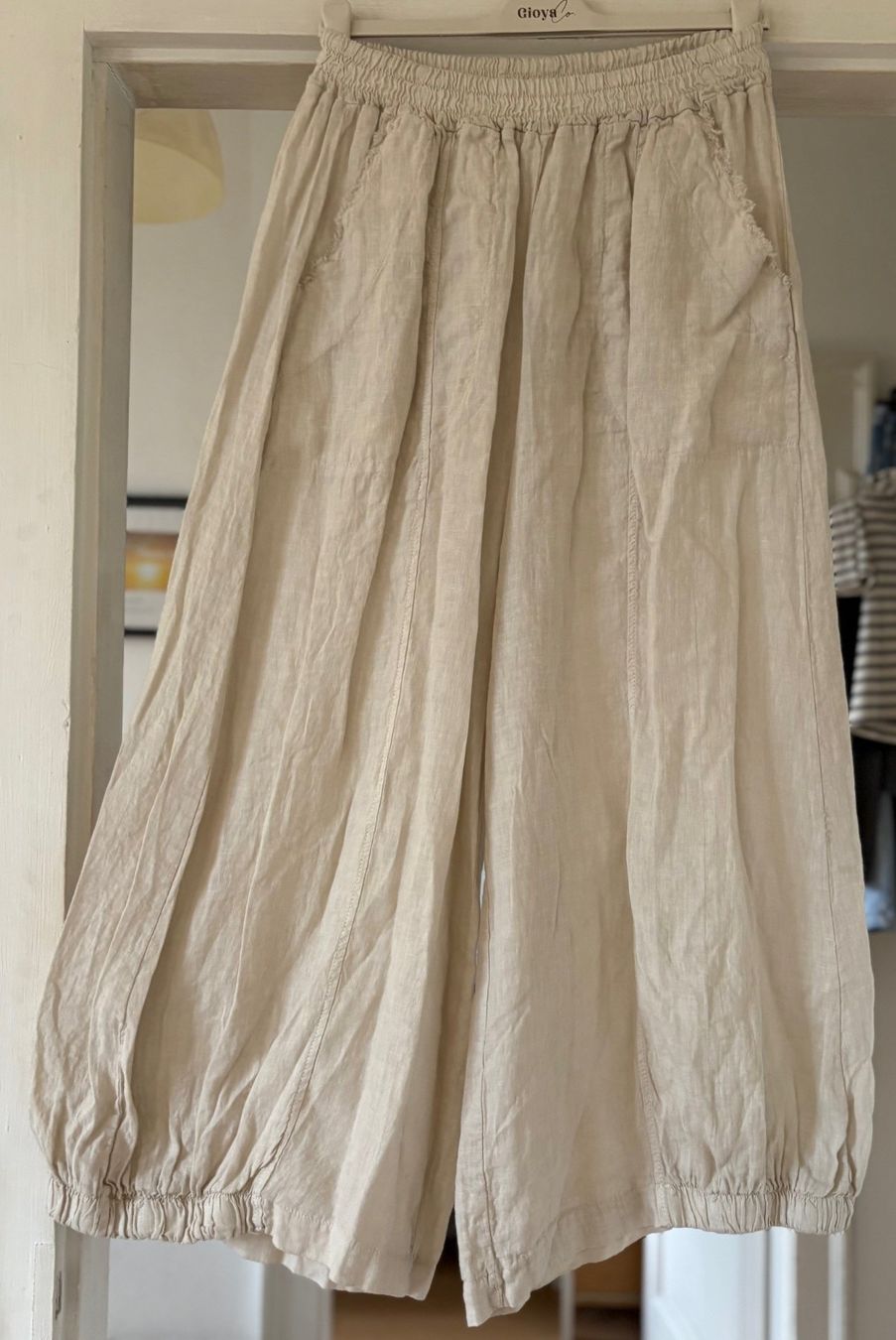 Pantaloni: PANTALONS EN LIN! M – Nuovo e nell'imballaggio originale da Locarno venduto da NicoNion 1