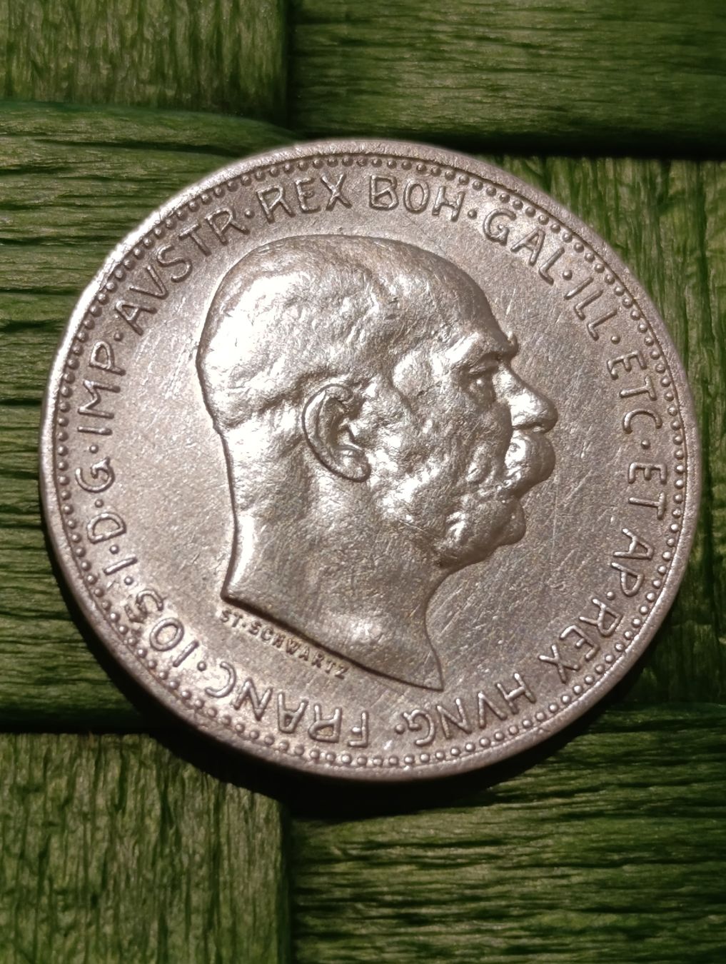 Alle Münzen: 1 - Krone-1912/Silber/. – Gebraucht aus Luzern von sse_hph5